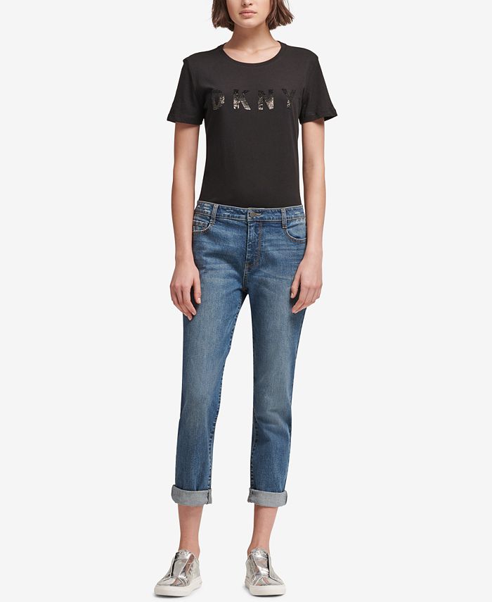 DKNY Soho Distressed Boyfriend-Fit Jeans, Created for Macy's - Macy's