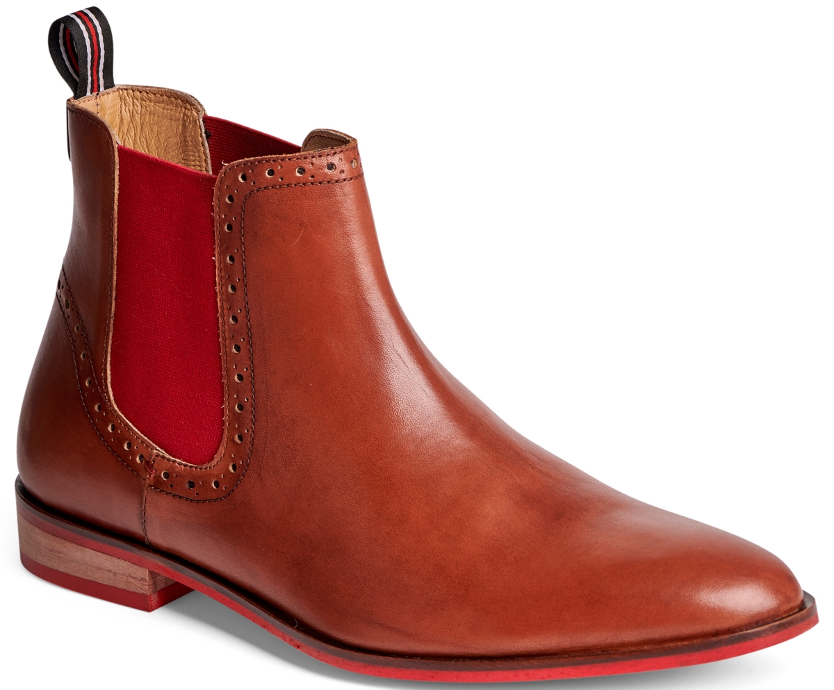 Men's Mantra Chelsea Boots - Blue Leather  Suede