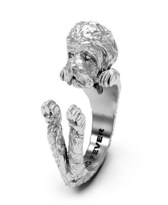 Maltese Hug Ring in Sterling Silver - Macy's