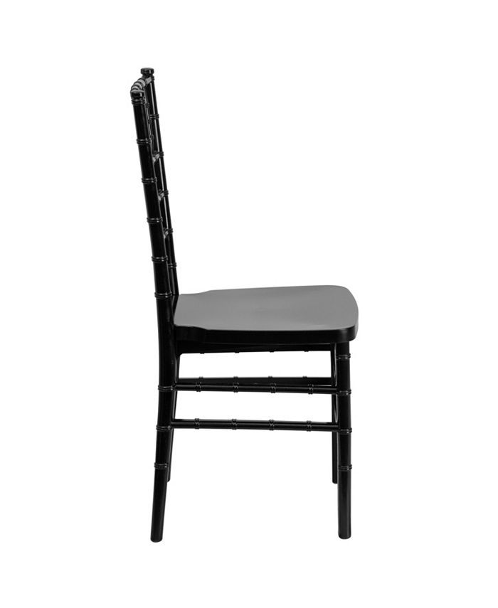 Flash furniture hercules premium series white resin stacking chiavari chair new arrivals