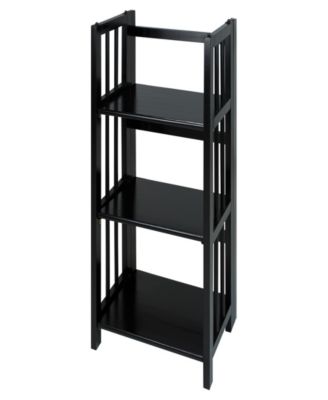 3 - Shelf Folding Bookcase 14" Wide