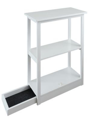 Adams 3 - Shelf Bookcase with Concealed Sliding Track, Concealment Furniture