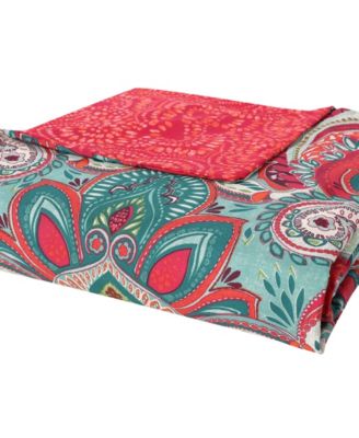 Casa Real Damask Reversible 5-Pc. Comforter Set, King