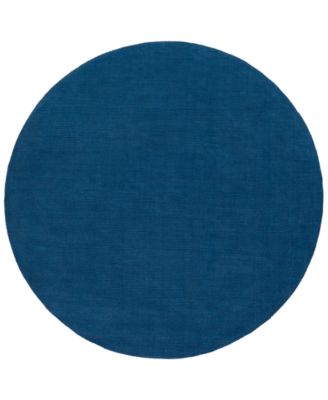 Surya - Mystique M-330 Dark Blue 8' Round Area Rug