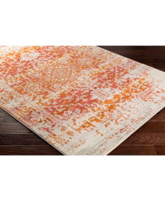 Harput HAP-1019 Burnt Orange 7'10" x 10'3" Area Rug