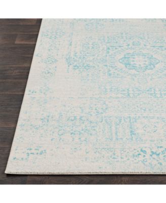 Harput HAP-1026 Teal 2'7" x 7'3" Area Rug