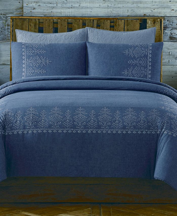 Cottage Classics Chambray Twin XL Comforter Set Macy's