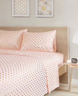Metallic Dot Sheet Set, Full