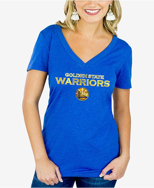 Gameday Couture Women S Golden State Warriors Sequin Wordmark T