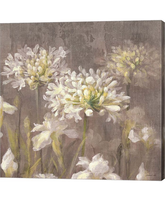 Metaverse Spring Blossoms Neutral IV by Danhui Nai Canvas Art - Macy's
