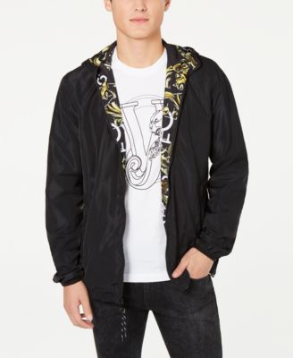Versace Men's Reversible Hooded Jacket 