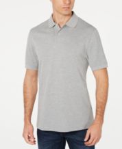 Alfani Men's Regular-Fit Solid Supima Blend Cotton Polo Shirt, Created for  Macy's - Macy's