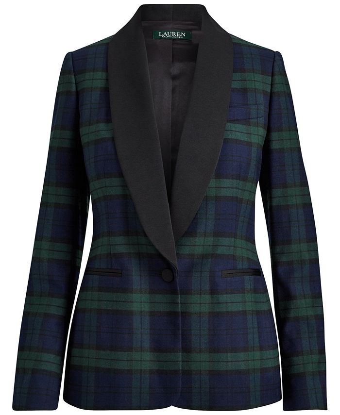 Lauren Ralph Lauren Tartan Blazer Macy's