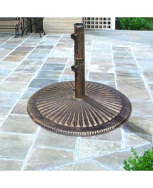 Blue Wave 80 Lb Classic Cast Iron Umbrella Base Reviews Home Macy S