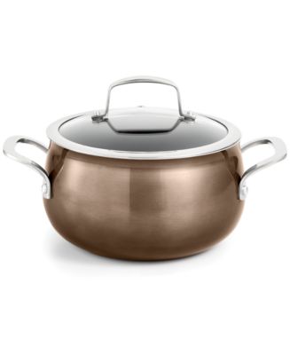 Belgique Copper Translucent 3-Qt. Soup Pot with Lid, Created for Macy's -  Macy's