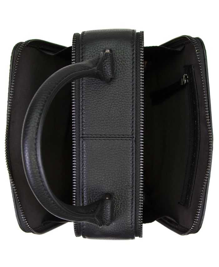 T Tahari Kira Leather Top Handle Camera Crossbody Macy's