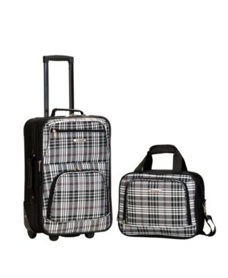 2-Pc. Pattern Softside Luggage Set