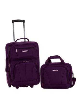 2-Pc. Pattern Softside Luggage Set