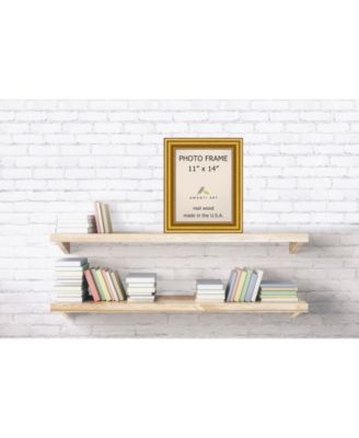 Townhouse Gold 11" X 14" Opening Wall Picture Photo Frame