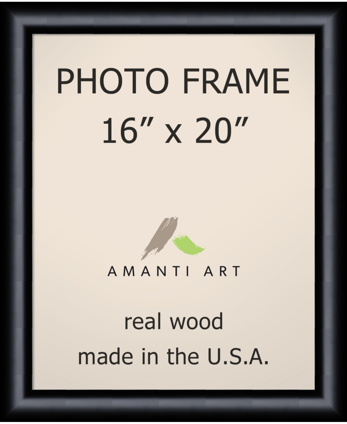 Amanti Art Steinway Black 16 X 20 Opening Wall Picture Photo Frame