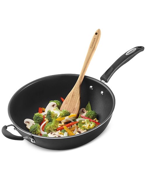 Cuisinart Classic NonStick Stir Fry Pan & Turner & Reviews Cookware Kitchen Macy's