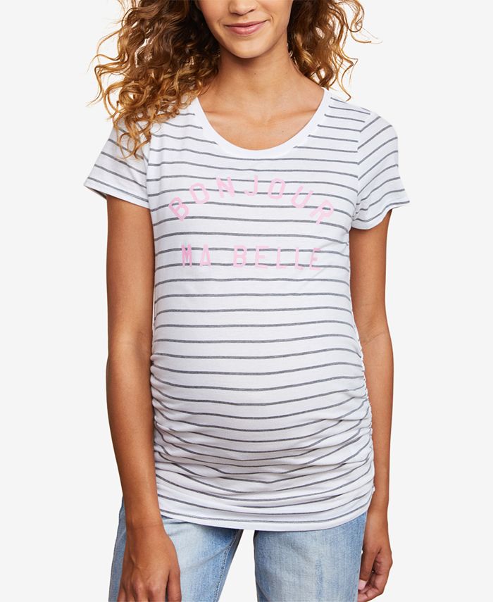 Motherhood Maternity Bonjour Ma Belle™ Gender Reveal Maternity Graphic