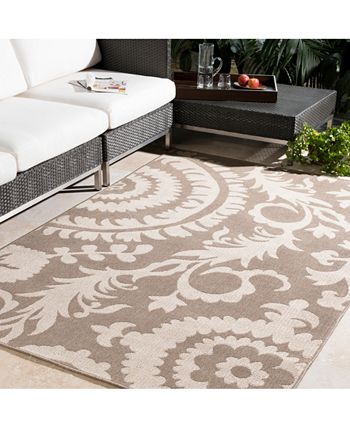 Surya - Alfresco ALF-9616 Camel 2'3" x 11'9" Runner Area Rug
