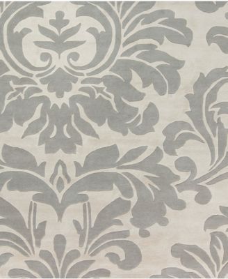 Surya - Athena ATH-5073 Medium Gray 6' Square Area Rug