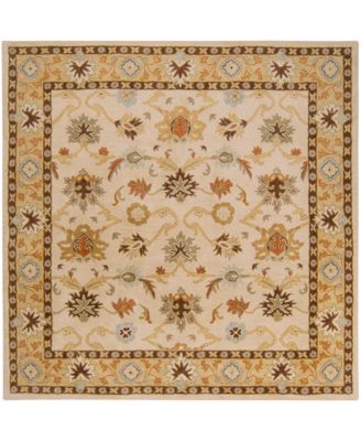 Livabliss - Caesar CAE-1010 Khaki 8' Square Area Rug