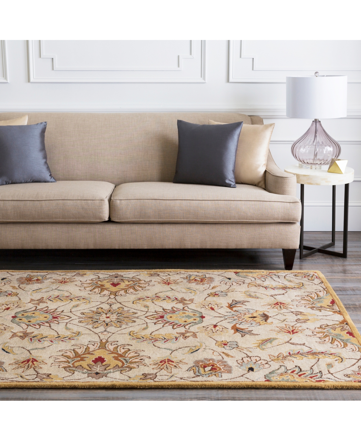 Livabliss Caesar Cae-1029Area Rug - Blush