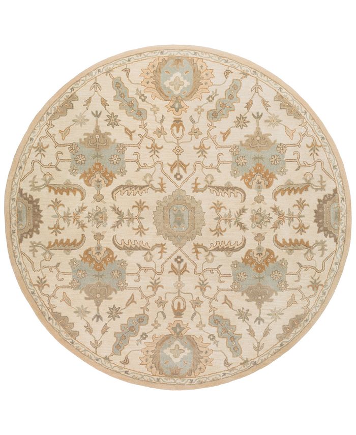 Surya - Caesar CAE-1166 Beige 4' Round Area Rug