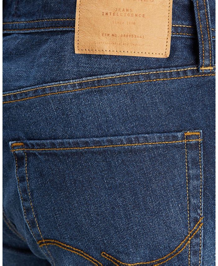 Jack & Jones Men's Slim Straight Fit Tim Jeans - Macy's