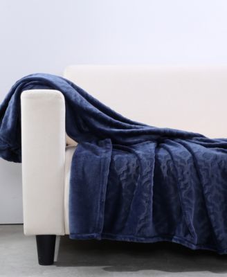 Berkshire - Garden Damask Velvety Plush Throw