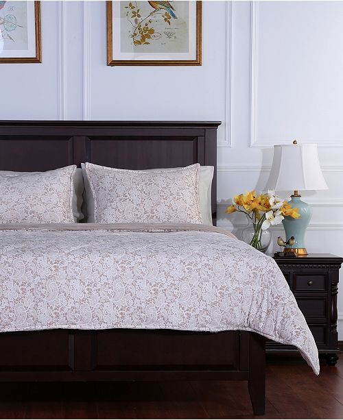 Berkshire Blanket Floral Lace Plush Twin Comforter Set Reviews