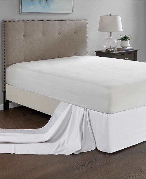 Madison Park Closeout Simple Fit One Size Wrap Around Adjustable Bedskirt Reviews Bedding Collections Bed Bath Macy S