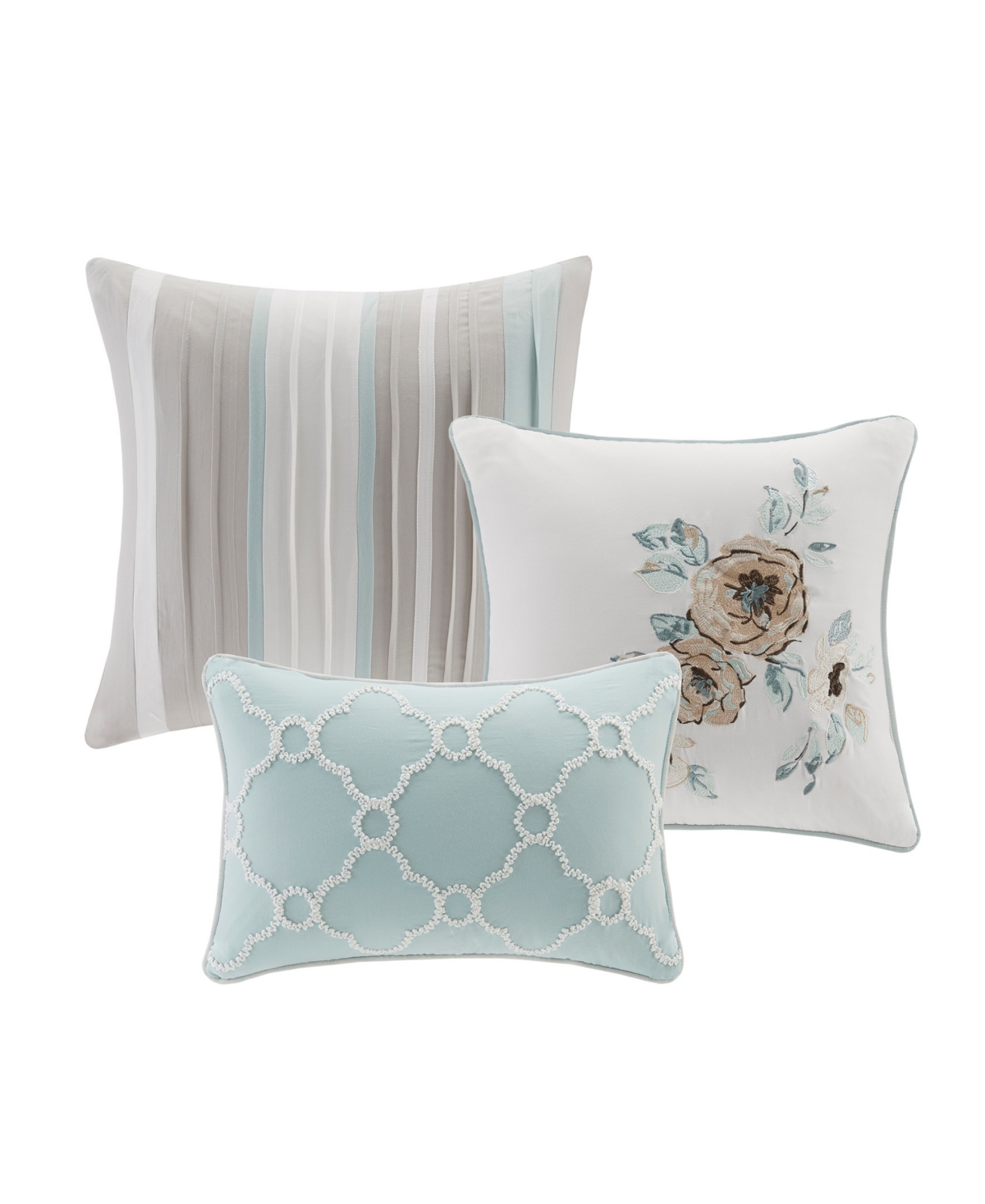 Madison Park Willa Cotton Sateen 6-Pc. Quilt Set,