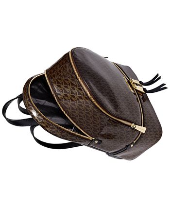 Michael Kors Signature Glossy Rhea Zip Backpack, Created for Macy's &  Reviews - Handbags & Accessories - Macy's