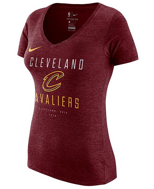 Nike Women S Cleveland Cavaliers Dri V Neck T Shirt Reviews Sports Fan Shop By Lids Women Macy S