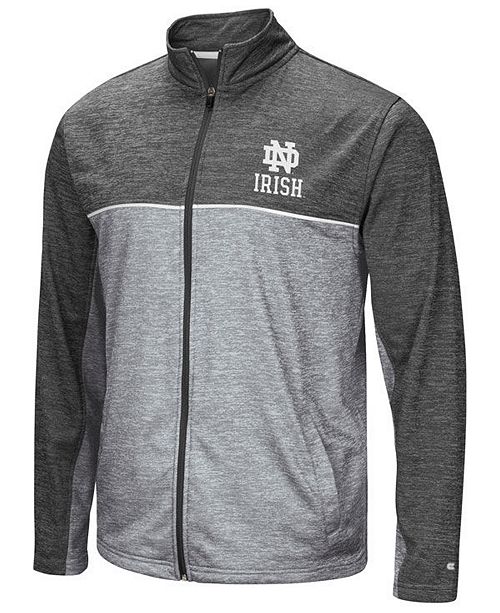 Colosseum Men S Notre Dame Fighting Irish Reflective Full Zip