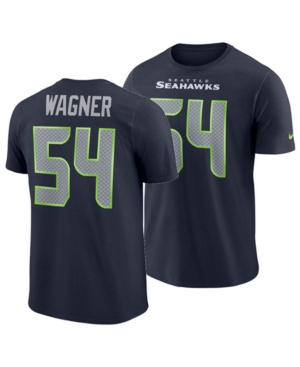 Nike Men's Bobby Wagner Seattle Seahawks Pride Name and Number Wordmark T-Shirt