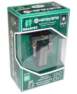 Hanayama Level 6 Cast Puzzle - Quartet