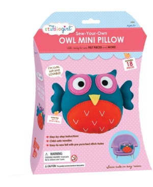 Sew-Your-Own Owl Mini Pillow