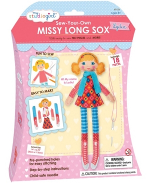 Sew-Your-Own Missy Long Sox - Lydia (Curly)