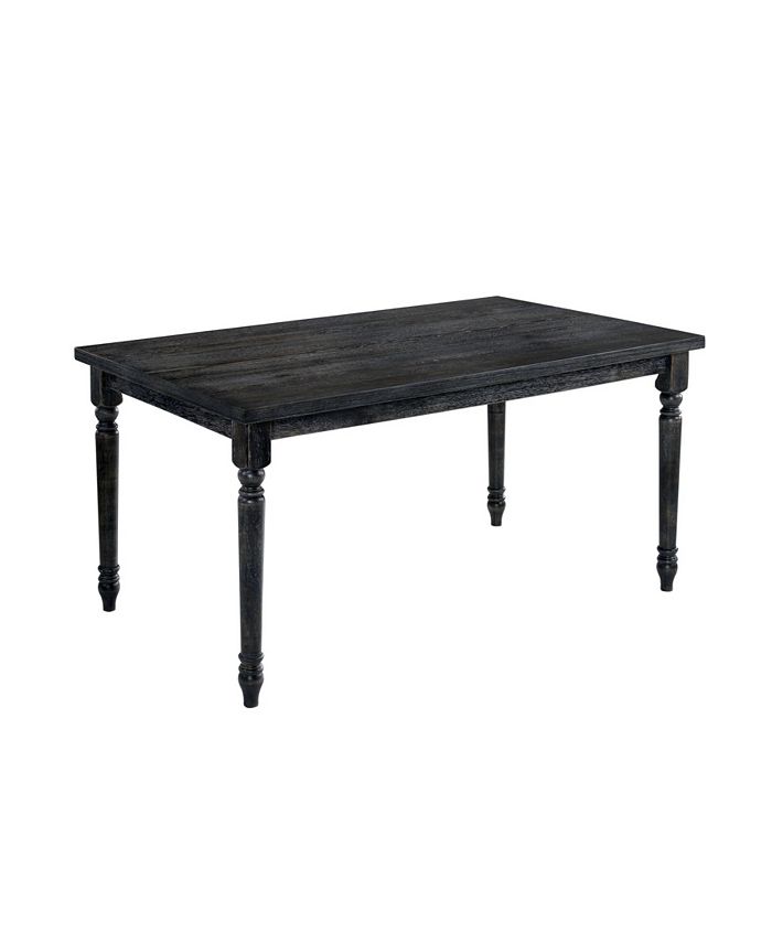 Furniture of America Frischoder Wood Grain Dining Table Macy's