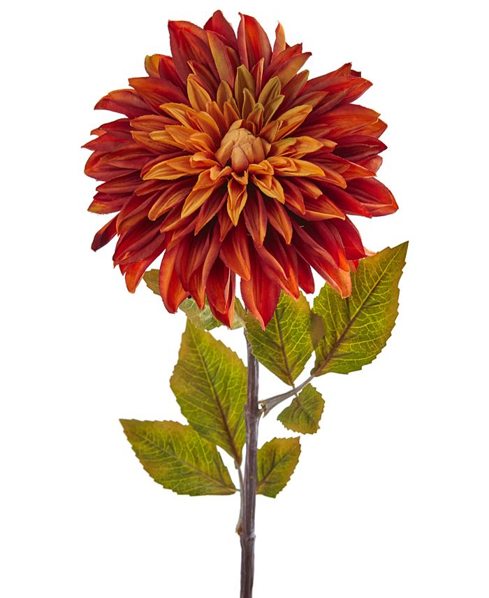 Nearly Natural 28" Dahlia Artificial Flower, Set of 6 & Reviews