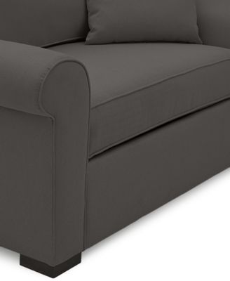 CLOSEOUT! Astra 59" Roll Arm Fabric Chair Bed