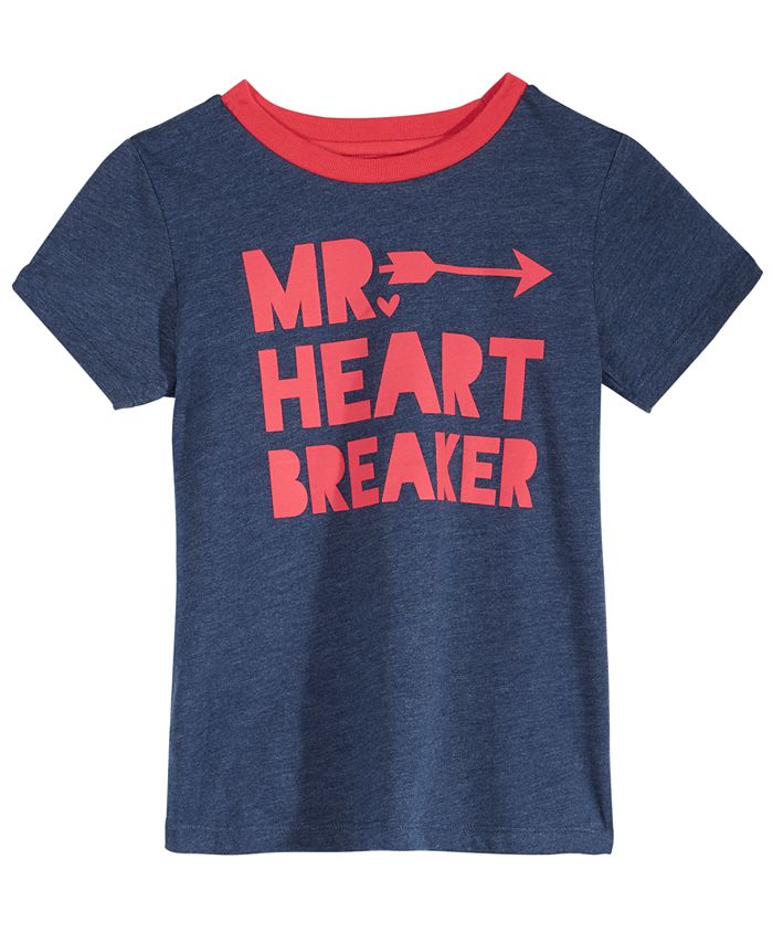 Epic Threads Toddler Boys Heart Breaker Graphic T-Shirt, Created for ...