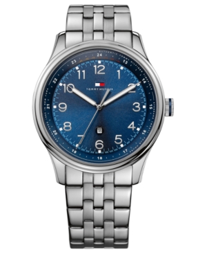 UPC 885997032308 product image for Tommy Hilfiger Watch, Men's Stainless Steel Bracelet 44mm 1710308 | upcitemdb.com