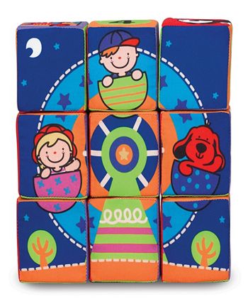 Melissa and Doug - Kids' Match & Build Toy Blocks