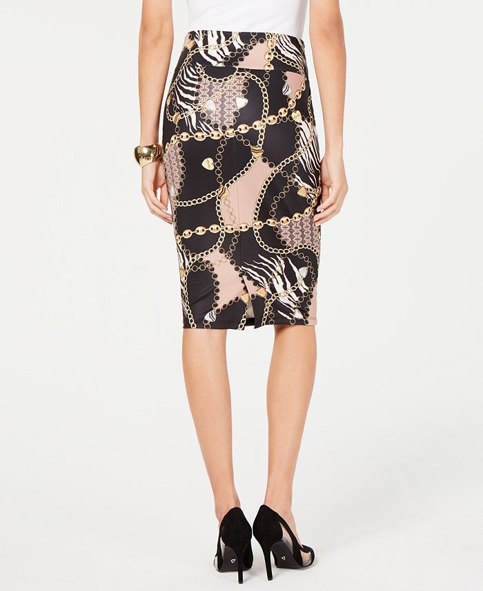 Thalia Sodi Printed Scuba Skirt, Created for Macy's & Reviews - Skirts ...